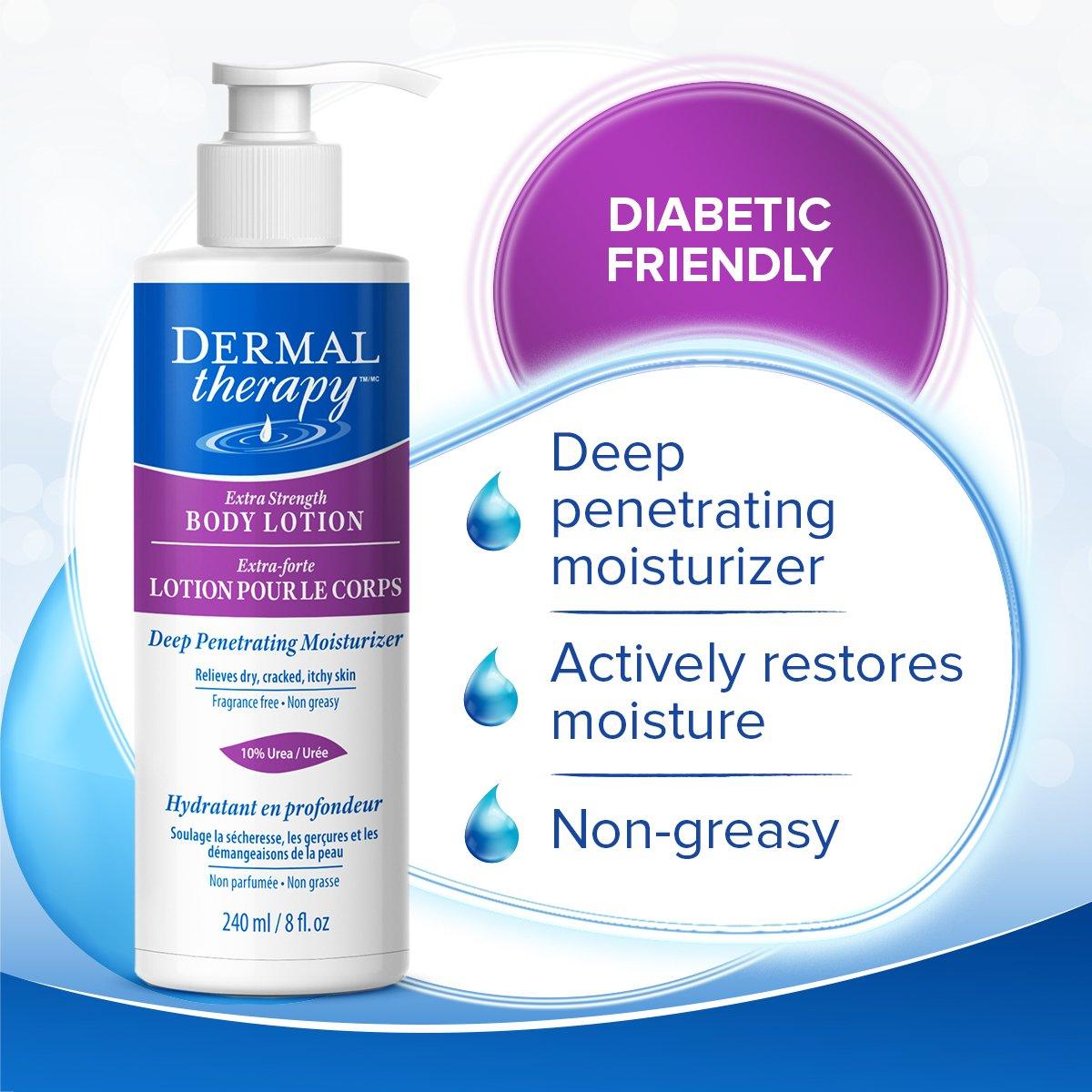 Extra Strength Body Lotion - Dermal Therapy™ 10% Urea, 5% Alpha Hydroxy Acids, AHA, body, Body Lotion, dermaltherapy, Dry skin, eczema, eczema cream, fragrance-free, Lotions, Moisturizer, non-greasy, Silk amino acids, Urea, very dry skin Lotion 10% Urea, 5% Alpha Hydroxy Acids, AHA, body, Body Lotion, dermaltherapy, Dry skin, eczema, eczema cream, fragrance-free, Lotions, Moisturizer, non-greasy, Silk amino acids, Urea, very dry skin