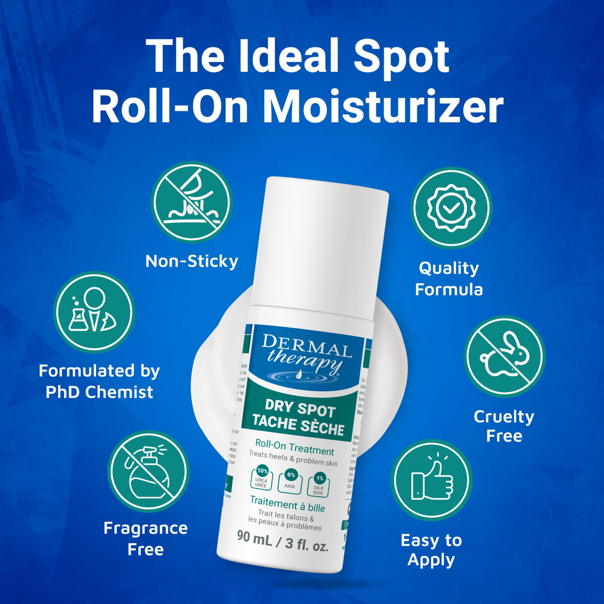 Dry Spot Roll On Treatment - 10% Urea