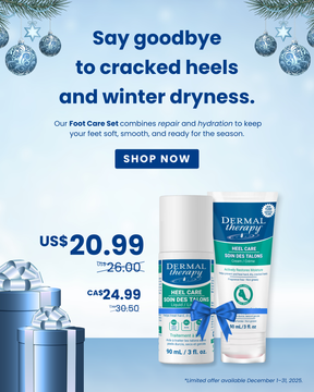 Foot Care Set (Heel Care Cream + Roll-On Liquid)