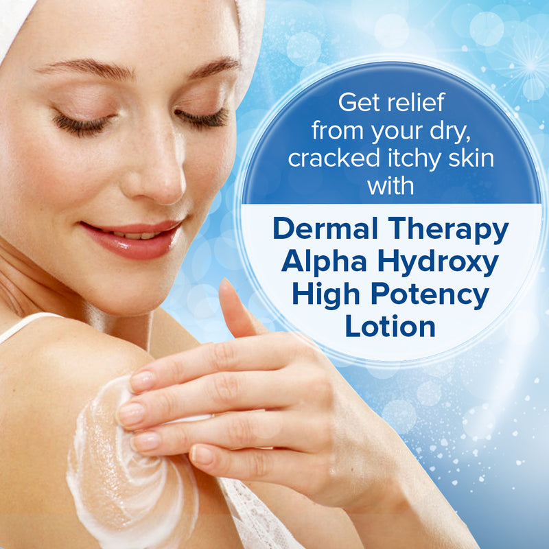 Alpha Hydroxy Lotion 10 Urea/10 Lactic Acid Dermal Therapy16oz