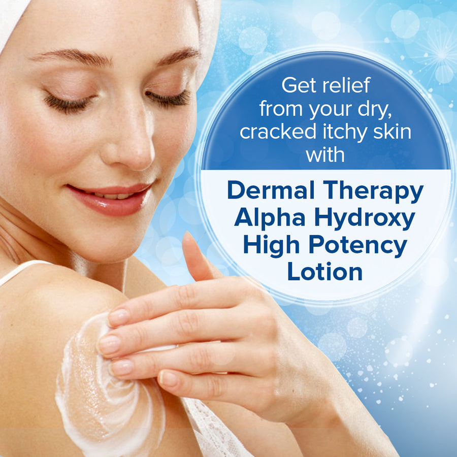 Alpha Hydroxy Lotion 10 Urea/10 Lactic Acid Dermal Therapy16oz
