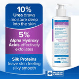 Extra Strength Body Lotion - Dermal Therapy™ 10% Urea, 5% Alpha Hydroxy Acids, AHA, body, Body Lotion, dermaltherapy, Dry skin, eczema, eczema cream, fragrance-free, Lotions, Moisturizer, non-greasy, Silk amino acids, Urea, very dry skin Lotion 10% Urea, 5% Alpha Hydroxy Acids, AHA, body, Body Lotion, dermaltherapy, Dry skin, eczema, eczema cream, fragrance-free, Lotions, Moisturizer, non-greasy, Silk amino acids, Urea, very dry skin