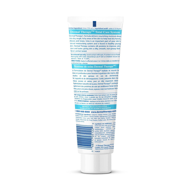 Dermal Therapy Hand, Elbow & Knee Cream- 15% Urea 6% Lactic Acid (Alpha Hydroxy Acid)